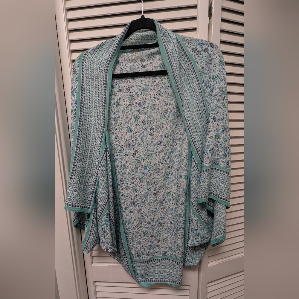 Merona Shawl Kimono Floral